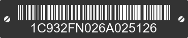 2006 C.R. WARREN MANUFACTURING C.R. Warren Manufacturing 1C932FN026A025126 VIN decoded