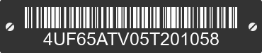 2005 CUSHMAN Cushman 4UF65ATV05T201058 VIN decoded