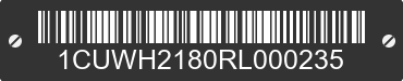 2024 CUSHMAN Haulster 1CUWH2180RL000235 VIN decoded