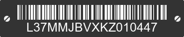 2019 DAIX 1st Generation L37MMJBVXKZ010447 VIN decoded