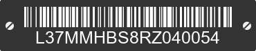 2024 DAIX PBZ110-1;PBZ110-11S;PBZ110-1P;PBZ110-5;PBZ125-2;PBZ125-2S;PBZ125- 3;PMZ125-1;PMZ125-1S;PMZ125-2;PMZ125-3;PMZ125-4 L37MMHBS8RZ040054 VIN decoded