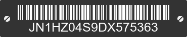 1983 DATSUN 280ZX JN1HZ04S9DX575363 VIN decoded