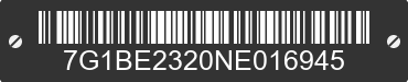 2022 DISCOVERY CARGO TRAILERS, INC. Discovery Cargo Trailers, Inc. 7G1BE2320NE016945 VIN decoded