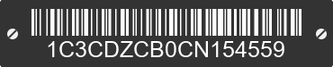 2012 DODGE Avenger 1C3CDZCB0CN154559 VIN decoded