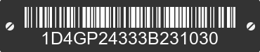 2003 DODGE Caravan/Grand Caravan 1D4GP24333B231030 VIN decoded
