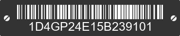 2005 DODGE Caravan/Grand Caravan 1D4GP24E15B239101 VIN decoded