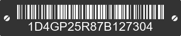 2007 DODGE Caravan/Grand Caravan 1D4GP25R87B127304 VIN decoded