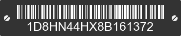 2008 DODGE Caravan/Grand Caravan 1D8HN44HX8B161372 VIN decoded