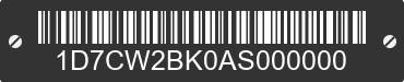 2010 DODGE Dakota 1D7CW2BK0AS000000 VIN decoded