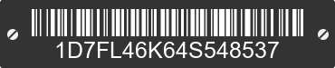 2004 DODGE Dakota 1D7FL46K64S548537 VIN decoded