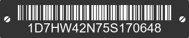 2005 DODGE Dakota 1D7HW42N75S170648 VIN decoded