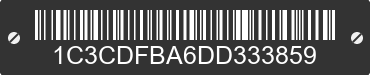 2013 DODGE Dart 1C3CDFBA6DD333859 VIN decoded