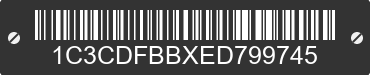 2014 DODGE Dart 1C3CDFBBXED799745 VIN decoded