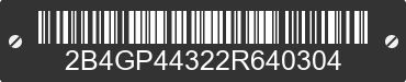 2002 DODGE Grand Caravan 2B4GP44322R640304 VIN decoded