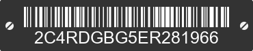 2014 DODGE Grand Caravan 2C4RDGBG5ER281966 VIN decoded