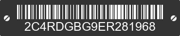 2014 DODGE Grand Caravan 2C4RDGBG9ER281968 VIN decoded