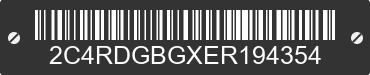 2014 DODGE Grand Caravan 2C4RDGBGXER194354 VIN decoded