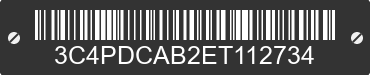 2014 DODGE Journey 3C4PDCAB2ET112734 VIN decoded