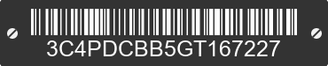 2016 DODGE Journey 3C4PDCBB5GT167227 VIN decoded