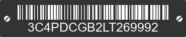2020 DODGE Journey 3C4PDCGB2LT269992 VIN decoded
