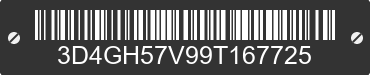 2009 DODGE Journey 3D4GH57V99T167725 VIN decoded