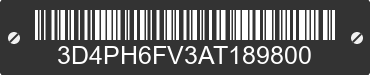 2010 DODGE Journey 3D4PH6FV3AT189800 VIN decoded