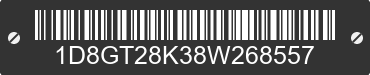 2008 DODGE Nitro 1D8GT28K38W268557 VIN decoded