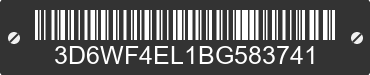 2011 DODGE Ram Chassis Cab 3D6WF4EL1BG583741 VIN decoded