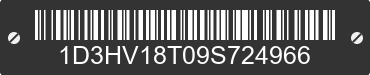 2009 DODGE Ram 1D3HV18T09S724966 VIN decoded