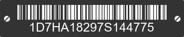 2007 DODGE Ram 1D7HA18297S144775 VIN decoded