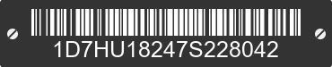 2007 DODGE Ram 1D7HU18247S228042 VIN decoded