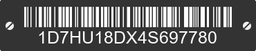 2004 DODGE Ram 1D7HU18DX4S697780 VIN decoded