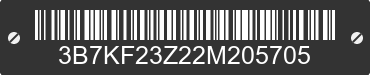 2002 DODGE Ram 3B7KF23Z22M205705 VIN decoded