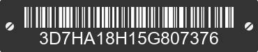 2005 DODGE Ram 3D7HA18H15G807376 VIN decoded