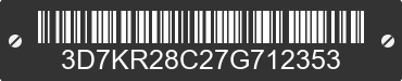 2007 DODGE Ram 3D7KR28C27G712353 VIN decoded