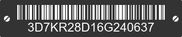 2006 DODGE Ram 3D7KR28D16G240637 VIN decoded
