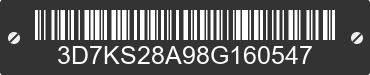 2008 DODGE Ram 3D7KS28A98G160547 VIN decoded