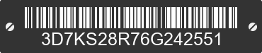 2006 DODGE Ram 3D7KS28R76G242551 VIN decoded