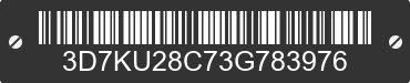 2003 DODGE Ram 3D7KU28C73G783976 VIN decoded