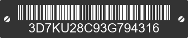 2003 DODGE Ram 3D7KU28C93G794316 VIN decoded