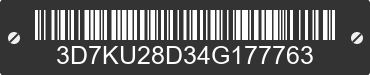 2004 DODGE Ram 3D7KU28D34G177763 VIN decoded