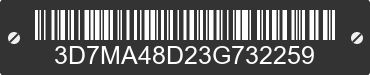 2003 DODGE Ram 3D7MA48D23G732259 VIN decoded