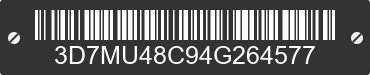2004 DODGE Ram 3D7MU48C94G264577 VIN decoded