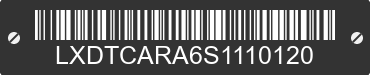 2025 DONGFANG DF50SST LXDTCARA6S1110120 VIN decoded