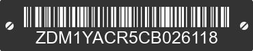 2012 DUCATI Hypermotard (HYM) ZDM1YACR5CB026118 VIN decoded