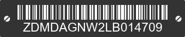 2020 DUCATI Panigale ZDMDAGNW2LB014709 VIN decoded