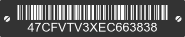 2014 DUTCHMEN MANUFACTURING Dutchmen Manufacturing 47CFVTV3XEC663838 VIN decoded
