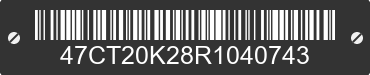 2024 DUTCHMEN MANUFACTURING Dutchmen Manufacturing 47CT20K28R1040743 VIN decoded