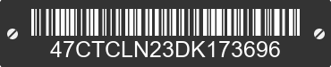 2013 DUTCHMEN MANUFACTURING Dutchmen Manufacturing 47CTCLN23DK173696 VIN decoded
