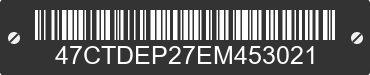 2014 DUTCHMEN MANUFACTURING Dutchmen Manufacturing 47CTDEP27EM453021 VIN decoded